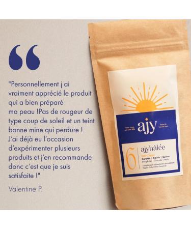 AJY H LEE Tanning Activator & Accelerator | Natural Sun Protection Antioxidant Tan Complexion Collagen Boost | Copper Selenium Carrot Grape Seed L-Tyrosine | 60 Capsules - Buy Online on GoSupps.com