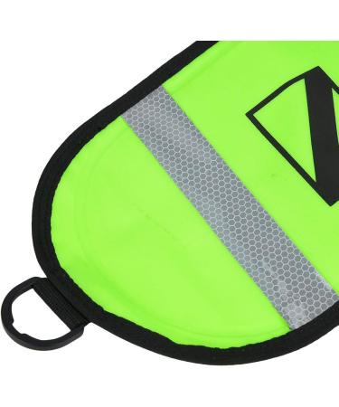 Keenso 4FT Dive Flag Inflatable Surface Marker Buoy - Fluorescence Yellow - Buy Online on GoSupps.com