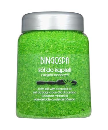 Bathing salt with hemp oil 850g bingospa