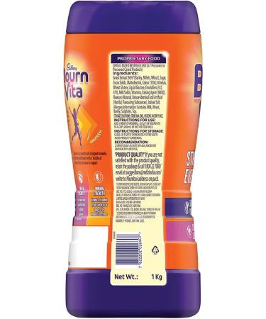  BOURNVITA Cadbury Bournvita 1kg per Bournvita - Buy Online on GoSupps.com