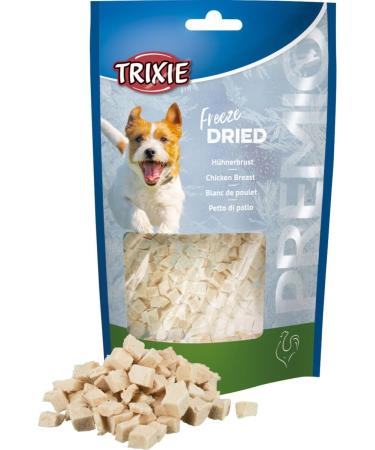 Trixie Freeze Dried Chicken White | Double Pack | 2 x 50g | Complementary Food for Dogs | Freeze-Dried Snack | 99% Meat Tale - Buy Online on GoSupps.com