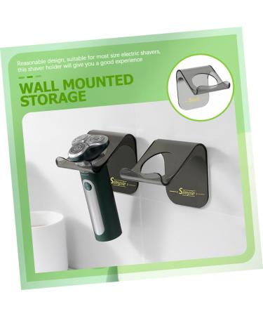 Fomiyes 2-Piece Self-Adhesive Electric Razor Holder for Shower | Wall Bracket for Shavers - Buy Online on GoSupps.com