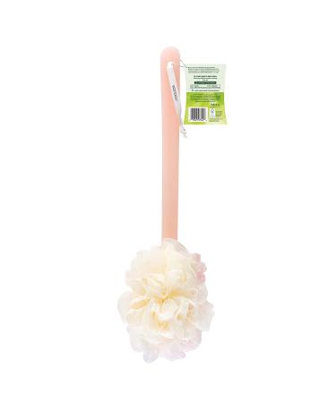 EcoTools 2-in-1 Bath Brush Loofah for Men & Women - Exfoliating & Cleansing Tool with Ergonomic Handle - 1 Count - Buy Online on GoSupps.com