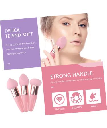 BIUDECO 2 Sets Beauty Pen Makeup Puff Pen Makeup Sponge with Handle Make-up Pen Makeup Pen Beauty Sponge Makeup Sponges Makeup Brush Makeup Tool Cosmetic Supplies Facial Powder Sponge - Buy Online on GoSupps.com