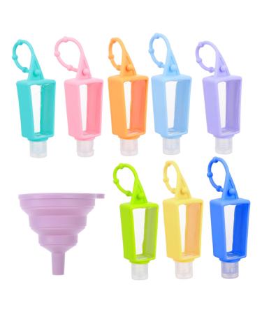 Ipetboom Travel Hand Wash 1 Set Silicone Bottle Travel Bottles Keychain Travel Size Silicone Travel Bottle Case Soap Liquid