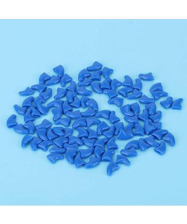 Cikonielf 100PCS Soft Pet Cat Nail Caps Claws Safe Anti Scratch Dog Paw Claw Protector Covers with Instructions With multiple options.(Blue S) - Buy Online on GoSupps.com