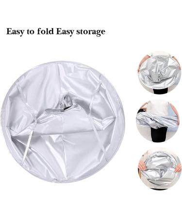 ZARSIO Hair Cutting Cape Cloak Waterproof Foldable Umbrella Cape Salon Stylist Hairdressing Cape DIY Hair Cutting at Home or Salon - Buy Online on GoSupps.com