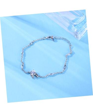 VALICLUD 12 Silver Bracelet Zodiac Charm Bracelet 925 Bracelet Zodiac Sign Bracelet Friendship Bracelet Bangles for Womens Bracelet for Women Bracelets for Women Miss Jewelry Constellation - Buy Online on GoSupps.com