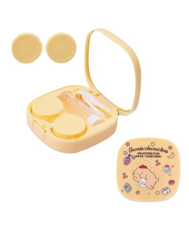 U-Chyty Kitty Contact lens container with mirror portable for soaking storage set cartoon contact lens box holder container for teenagers travel wear (suitcase 11) Case-11