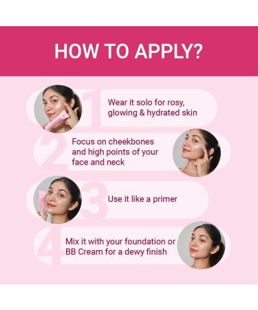 Iba* Strobe to Glow Illuminating Primer + Moisturizer 25gm | Skin Radiance Cream + Highlighter for Face | For Dewy Instant Glow | Boosts Hydration | Enriched Vitamin C | For All Skin Types | Halal Certified & Vegan Makeup - Buy Online on GoSupps.com