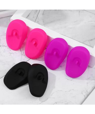 COHEALI Silicone Ear Covers - 3 Pairs for Hairdressing, Perm, Dye, Shower - Salon Ear Protectors - Buy Online on GoSupps.com