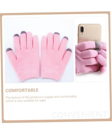 FOMIYES 6 Pairs Moisturizing Gloves Moisture Gloves Women Hand Care Gloves Screen Touch Gloves Grooming Gloves Womens Glove Gloves Miss Spandex White Gloves Pink Moisturiser - Buy Online on GoSupps.com