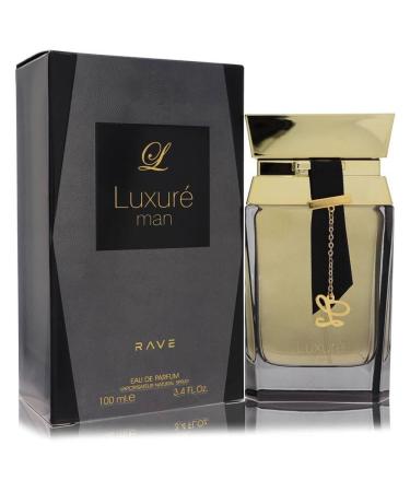 RAVE. Luxure Man Eau de Perfum Spray 3.4 Ounce