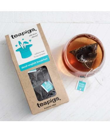 Teapigs Tea Pigs Decaf English Breakfast (1 Pack of 15 Temple Tea Bags - Buy Online on GoSupps.com