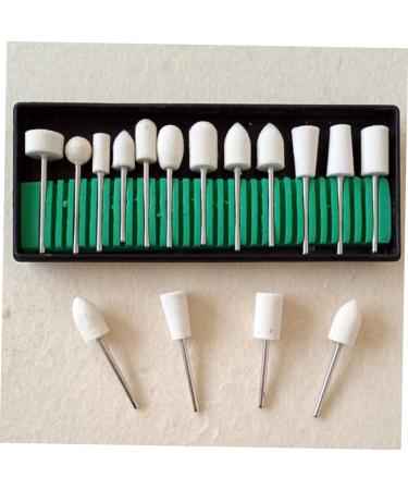 minkissy 1set Nail Polish Grit File Sanding Rings Electric Nail Filer Nail Kits Nail Art Polishing Heads Sand Nail Drill Head Diamond Drill Bit Nail File Bit Remover Wool Pedicure To Rotate - Buy Online on GoSupps.com