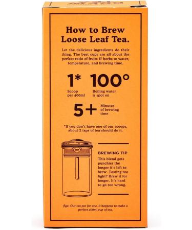 Brew Tea Co Lemon and Ginger Proper Loose Leaf Tea 113 g 113g - Buy Online on GoSupps.com
