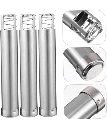 HOMSFOU 6pcs Moxa Pusher Tool Set | Stainless Steel Moxibustion Oven & Cardboard Box Pushers for Effective Therapy - Buy Online on GoSupps.com