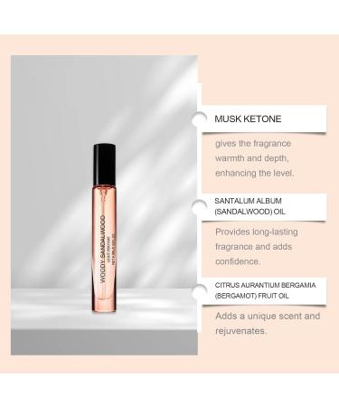 Women's Fragrances Wooden Sandalwood Eau de Toilette Warm Hypoallergenic Eau De Parfum Sweet Deodorant Spray Suitable for Special Occasions Gift for Women 9.7X1.7X1.7CM Pink - Buy Online on GoSupps.com