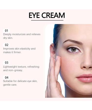 PDRN Pink Peptide Eye Serum Hydrating & Firming Under Eye Cream for Dark Circles & Puffiness - Anti-Aging Treatment with Retinol Reduces Fine Lines Wrinkles Bags and Uneven Skin Tone (2pc) - Buy Online on GoSupps.com