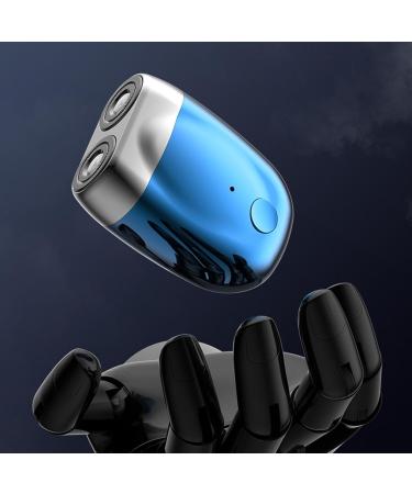 Buy Mini Electric Razor - Portable Rechargeable Cordless Beard Trimmer with Magnetic Head for Global Shipping - Buy Online on GoSupps.com