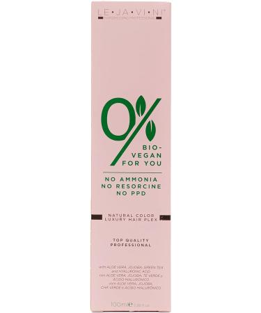 Sevenhair SLU Lejavini 0 Bio Vegan For You 100 ml color 574 natural hair color without ammonia without ammonia 574 light brown chocolate brown 100 ml Paquete de 1 - Buy Online on GoSupps.com