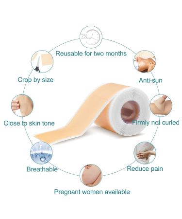 Scar Removal Tape | Repair Damaged Skin | UV Rays Protection | Reusable & Cuttable 59.06in - Buy Online on GoSupps.com