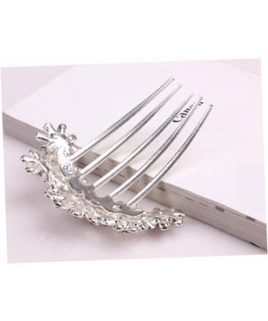 FOMIYES Rhinestone Jewelry Purple Hair Accessories Goody Hair Clips for Women Women's Hair Accessories Womens Barrettes for Hair Rhinestone Barrettes Bridal Hair Clip Wedding Bride Comb - Buy Online on GoSupps.com