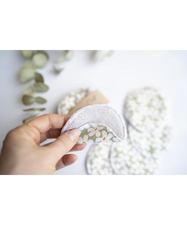 Reusable Makeup Remover Pads Eco-Friendly Reusable Cotton Bamboo Rounds Wipes (5) - Buy Online on GoSupps.com