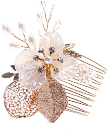 DOITOOL 1pc Bridal Comb Crystal Headpiece Headwear for Women Tiara Women Hair Accessory Hair Comb Wedding Bride - Buy Online on GoSupps.com