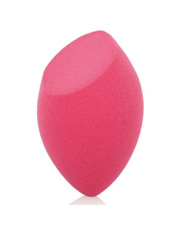 Makeup Sponge 1Pc Cosmetic Puff Powder Puff Smooth Women's Makeup Foundation Sponge Beauty To Make Up Tools & Accessories Water-drop Shape Makeup Sponge Holder(Miter-cut Rose)