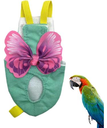 Bird Leash Fashion Soft Bird Diapers Flight Suite Pigeon Pants for Small Medium Birds Parakeets Parrot Cockatiel Bird Diapers for Parrots Bird Clothes Frifer - Buy Online on GoSupps.com