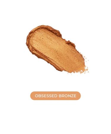 Makeup Revolution Lustre Wand Shadow Stick - Obsessed Bronze | Ultra-Pigmented Metallic Eyeshadow | Seamless Glide & Buildable Formula | International Shipping Available - Buy Online on GoSupps.com