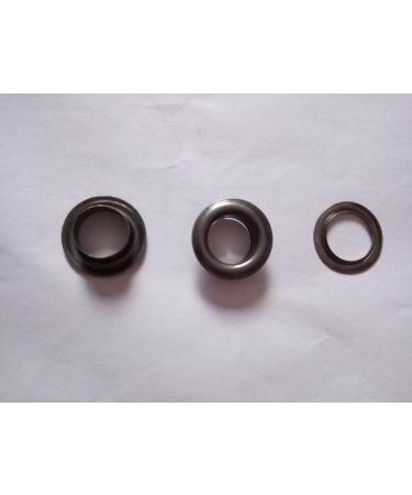 Innetoc Solid Brass Grommets Eyelets 100 Pack (3/8"(10x16.5)  Gun Black) - Buy Online on GoSupps.com
