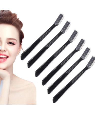 6PC Dermaplaning Eyebrow Razor Set | Women s Facial Hair Removal Tool - Precision Eyebraser for Smooth Skin - Buy Online on GoSupps.com