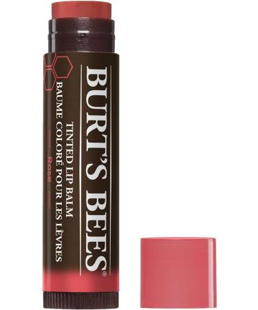 Burt's Bees Hydrating Lip Balm for Dry Chapped and Cracked Lips Mother's Day Gift & Tinted Lip Balm Rose Mother's Day Gift Gift for Mom 100% Natural - 1 Tube (Packaging may vary) Lip Balm + LIP_BALM HU-XI-178 - Buy Online on GoSupps.com