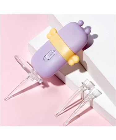 CCLAN Led Cartoon Baby Ear Cleaner Tool - Purple Ear Wax Removal Kit for Kids and Adults - 10x3x2cm - Buy Online on GoSupps.com