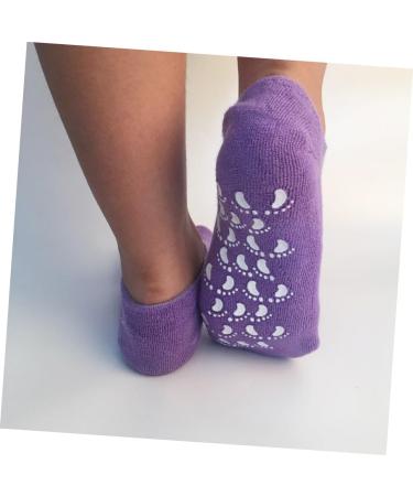 Beavorty moisturizing Gloves spa Gloves moisturizing Hand Gloves Purple Sock Set - Buy Online on GoSupps.com
