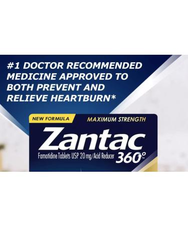 Buy Zantac 360 Maximum Strength 20mg - 120 Tablets | Fast International Shipping - Buy Online on GoSupps.com