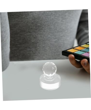 FOMIYES 2pcs Pressing Seal Mold Eyeshadow Stamp Powder Cosmetic Stamper Acrylic Eyeshadow Stamper 3.00X2.40X2.40CM Transparent - Buy Online on GoSupps.com