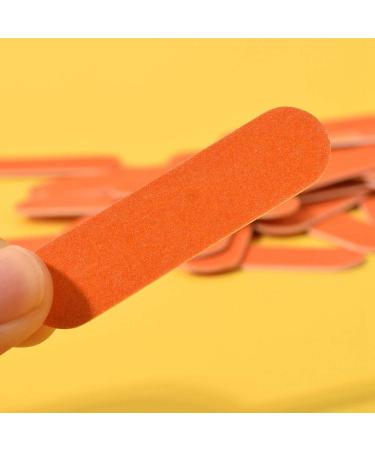 Obahdirry 100 Pieces of Nail File Disposable Wooden Practical Nail Polisher Pedicure Nail Salon File - Buy Online on GoSupps.com