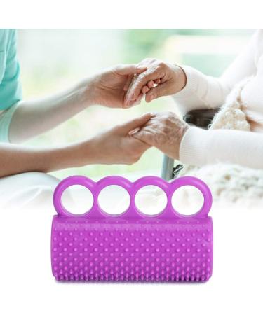 Hand Grip Strengthening Finger Wrist Exercise Purple High Elastic PU 44 in 123g Squeeze Ball for Stroke Hemiplegia Rehabilitation - Buy Online on GoSupps.com