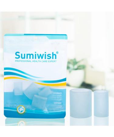 Sumiwish Toe Self Protectors - 18-Pack Silicone Toe Caps for Blisters & Pain Relief | Blue & Medium - Prevent Ingrown Toenails Corns & Calluses - Buy Online on GoSupps.com