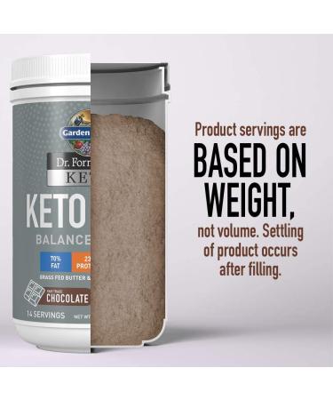 Garden of Life Dr. Formulated Keto Meal Shake - Chocolate 1.54 lbs (700g) | Balanced Low-Carb Nutrition - Buy Online on GoSupps.com