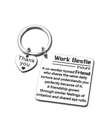 Funny Work Bestie Gifts for Women Best Friend Going Away Leaving Farewell Gifts for Colleagues Boss Retirement Promotion Thank You Appreciation Gifts for Coworker Friend Christmas Valentines Day Gift