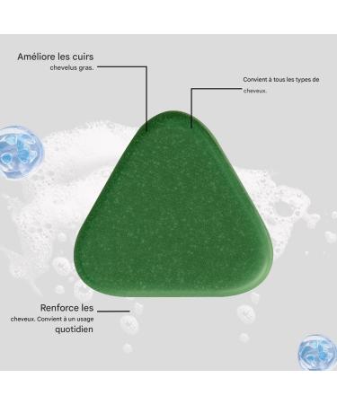  G n rique Solid Shampoo | Solid Shampoo for Dry Hair | Nourishing and Purifying Soap for Thick Curly Fine Short Long Damaged and Frizzy Hair | Women Men Girls Daily Use - Buy Online on GoSupps.com