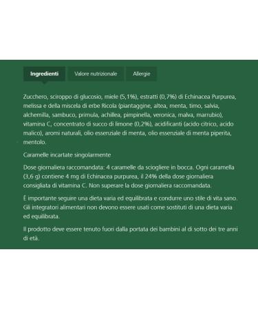  Ricola Ricola - 13 Ricola Herbs Candy - Gluten Free - Honey and Lemon Echinacea - 20 50g Cases - Buy Online on GoSupps.com