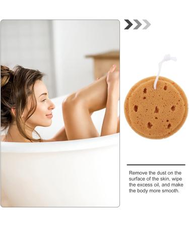 FRCOLOR Exfoliating Bath Sponge Shower Brush 4pcs Set for Soft Skin Cleaning - Body Scrubberwash for Women, Men, and Kids - Buy Online on GoSupps.com
