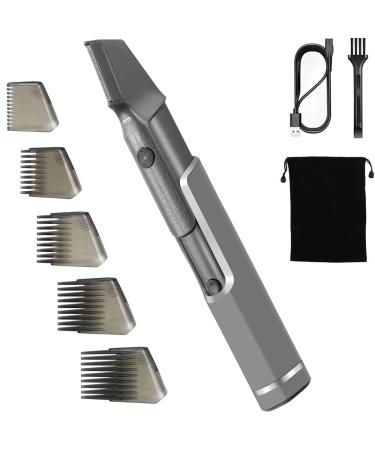 Mens Body Hair Trimmer Hair Cutting Tools Neck Back Facial Beard Hair Trimmer As Seen on Tv Self Haircut Shavers for Men Long Handle Hair Cutting Comb