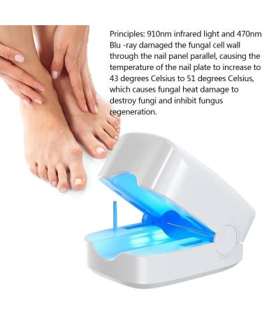 Buy Gobesty Light Therapy Device for Nail Fungus - Portable Cold Laser Treatment | Fivfivgo Anti-Fungal Solution - Buy Online on GoSupps.com