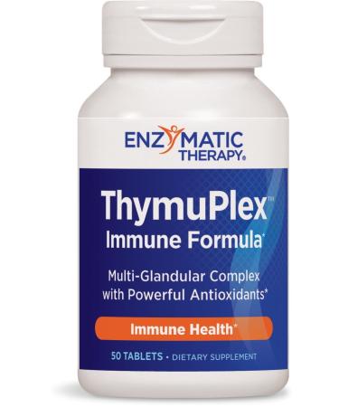 Enzymatic Therapy ThymuPlexTM 50 Tablets ( 2-Pack)